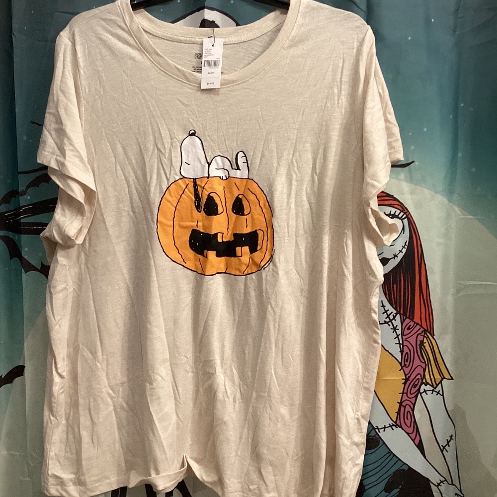 Lane Bryant peanuts T-shirt